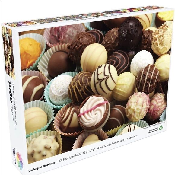 Chocolate candy puzzle. NIB - Picture 2 of 4